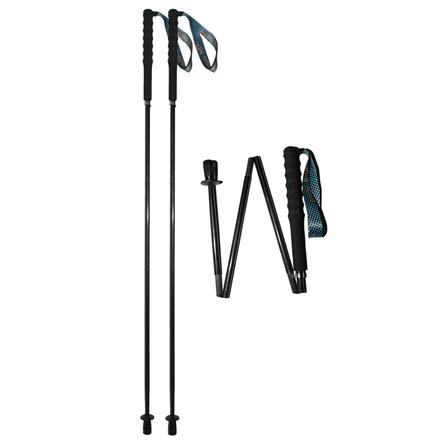 Carbon Fiber Hiking Poles  - Folding and Ultralight