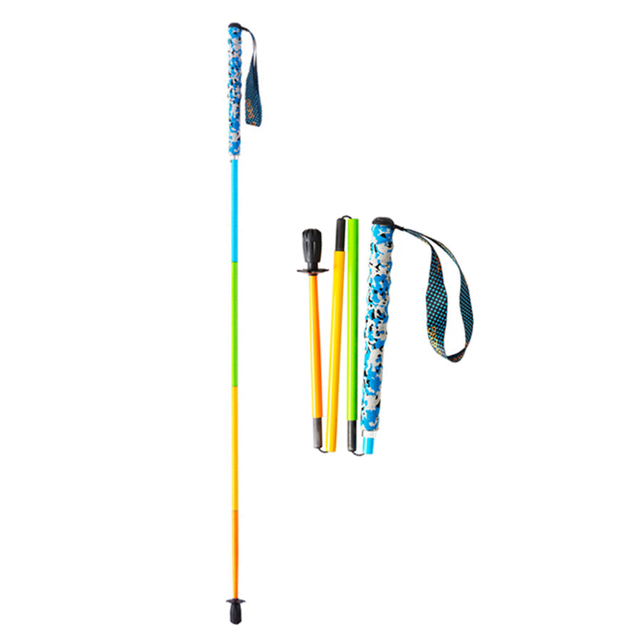 Carbon Fiber Hiking Poles – Colorful Folding & Ultralight