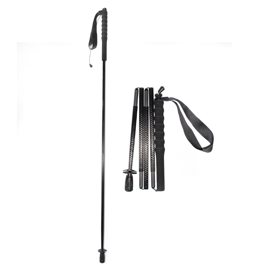 Carbon Hiking Poles – Textured Carbon Surface & Foldable