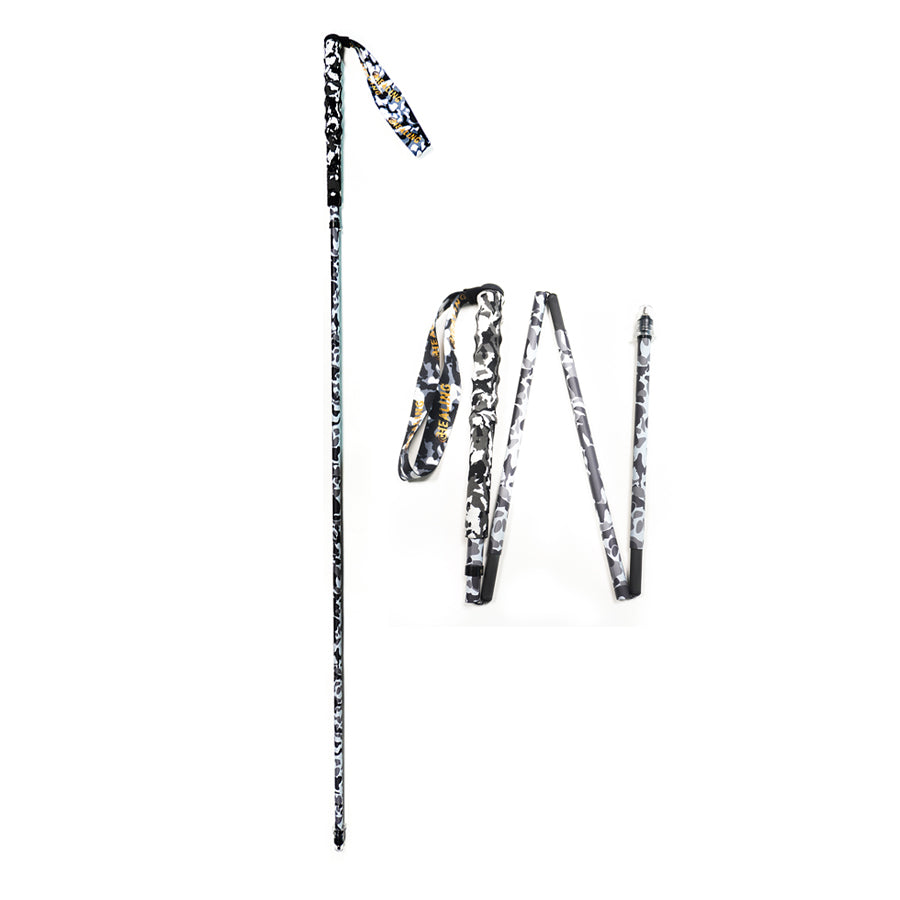 Foldable Carbon Trekking Poles – Camouflage Design & Ultralight