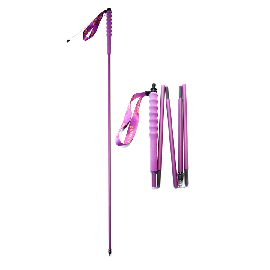 Carbon Trekking Poles – Stylish Design & Ultralight (Purple)