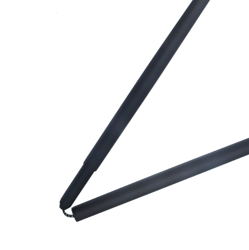 Carbon Fiber Hiking Poles Black - Folding and Ultralight