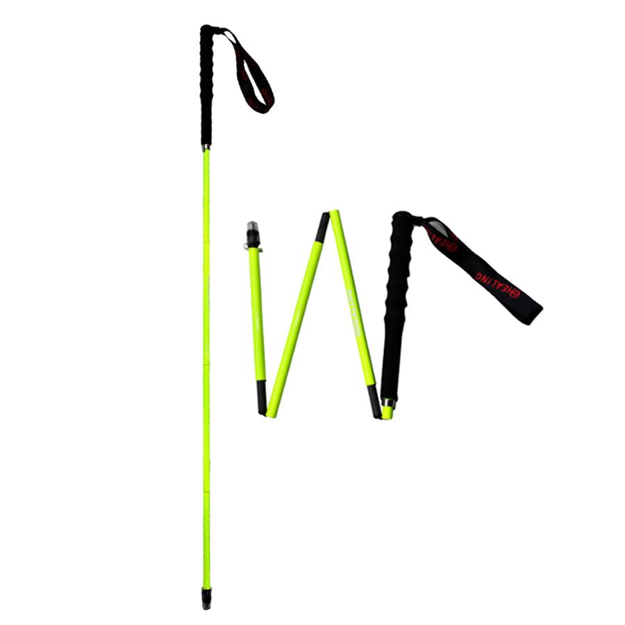 Carbon Hiking Poles – High Visibility & Lightweight (Neon Yellow)